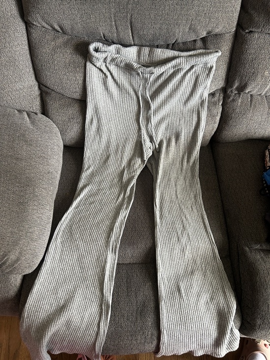 No Boundaries Pants - Grey No Boundaries Lounge Flare Leggings